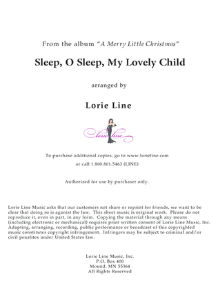 Book cover for Sleep, O Sleep My Lovely Child