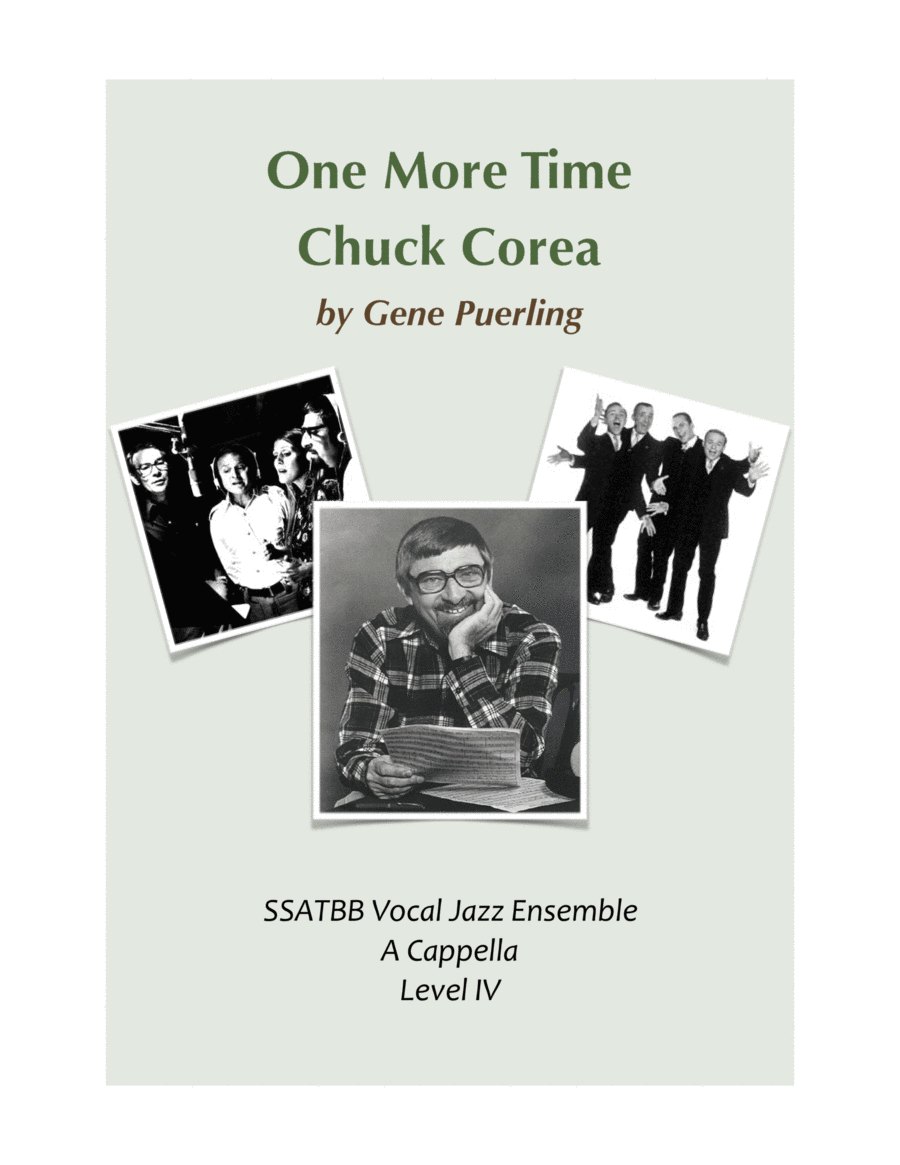 One More Time Chuck Corea – Gene Puerling – SSATBB A Cappella image number null
