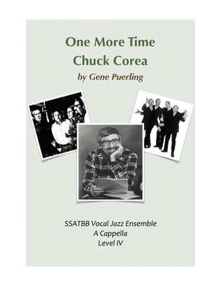 One More Time Chuck Corea – Gene Puerling – SSATBB A Cappella