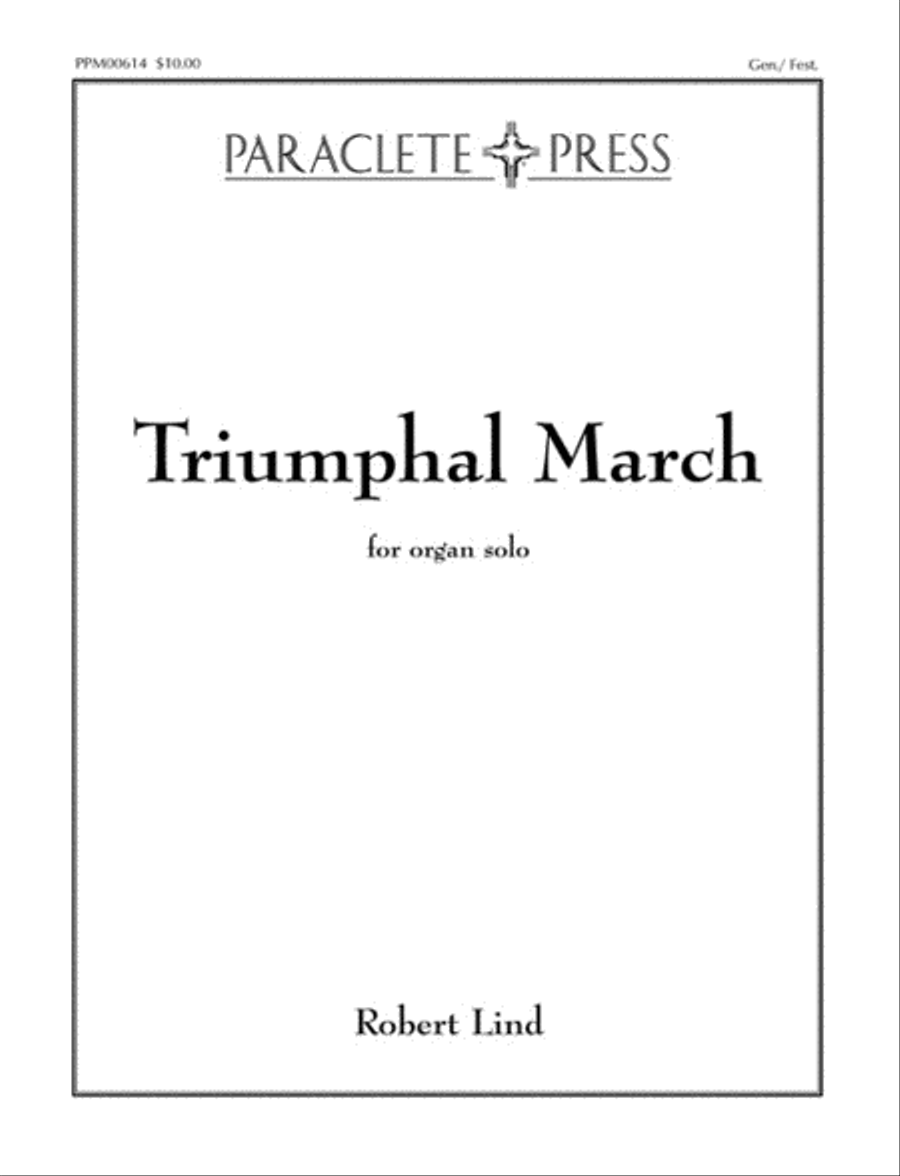 Triumphal March Choir scores gallery preview page 1