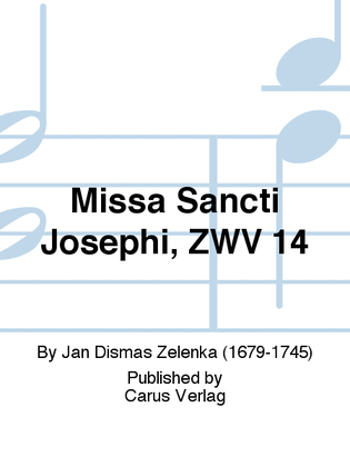 Book cover for Missa Sancti Josephi, ZWV 14