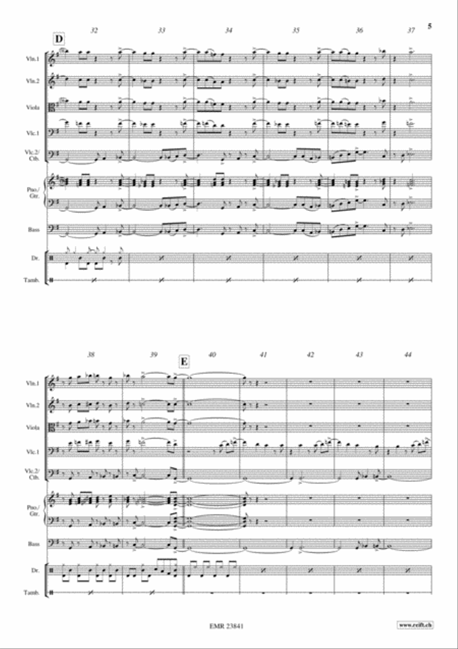 Birdland String Orchestra scores gallery preview page 5