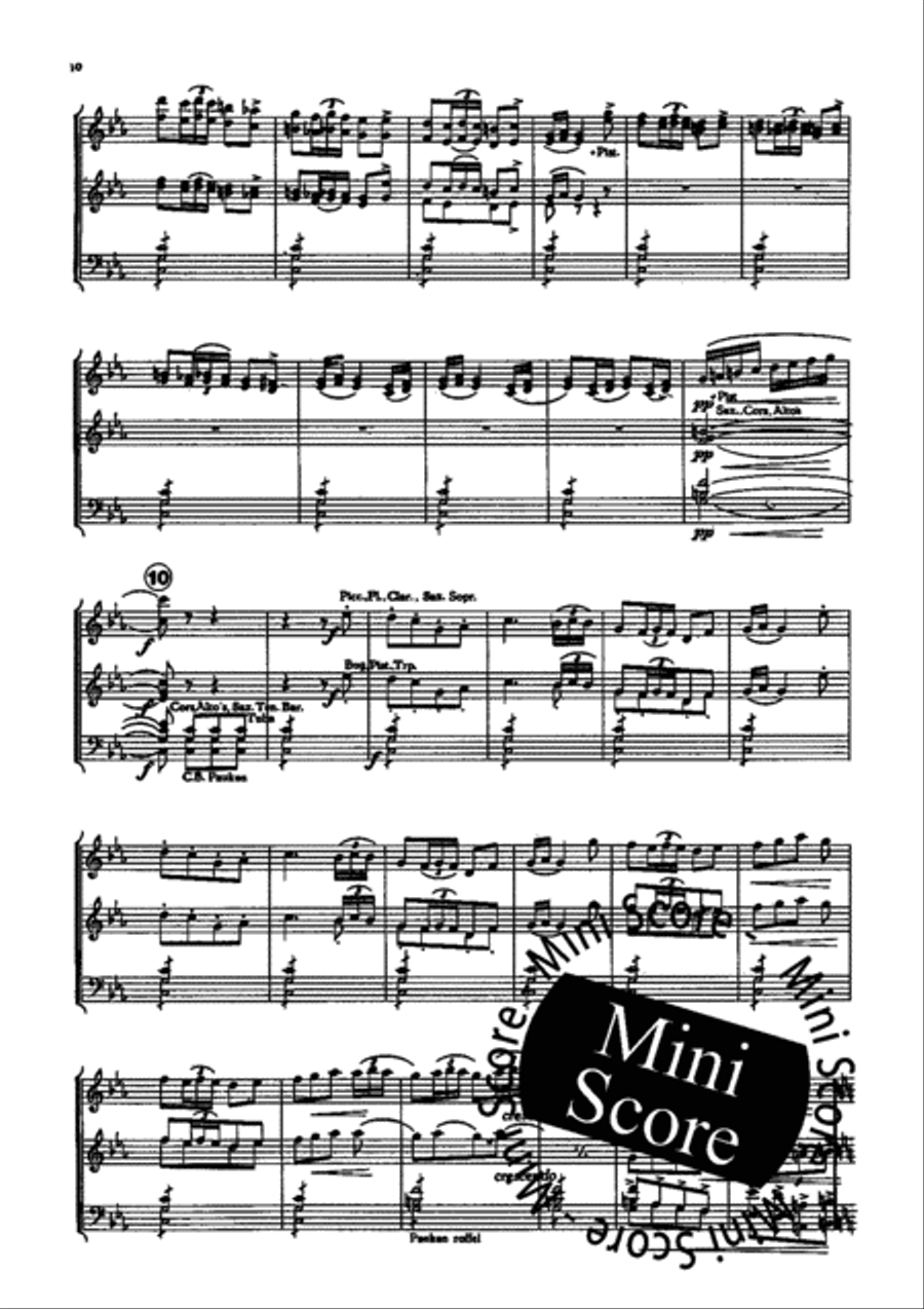 Marinarella Concert Band scores gallery preview page 12