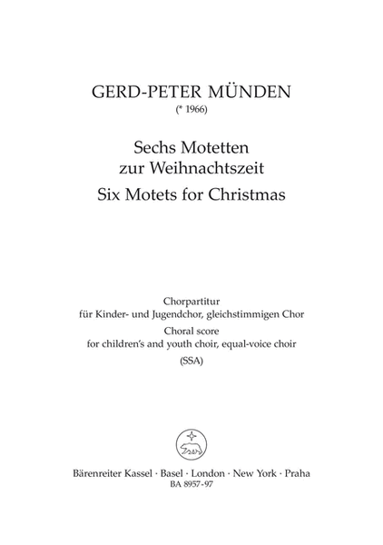 Six Motets for Christmas