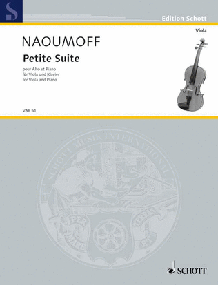 Book cover for Petite Suite Viola/piano