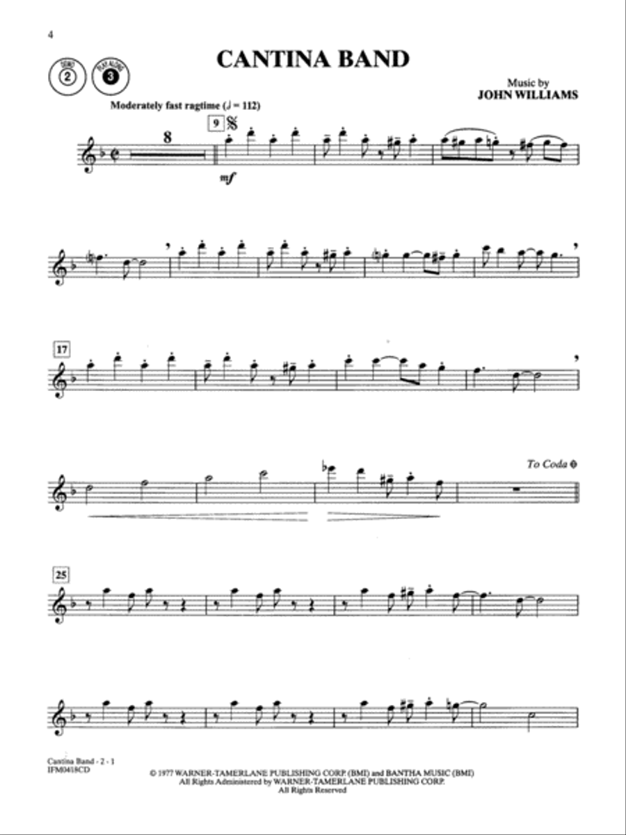 The Very Best of John Williams - Flute (Book/CD) Flute Solo scores gallery preview page 4
