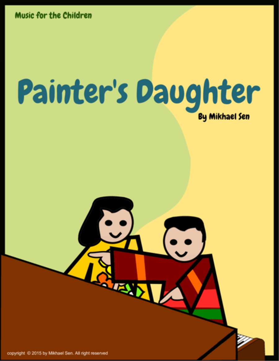 Painter's Daughter Piano Solo scores gallery preview page 1