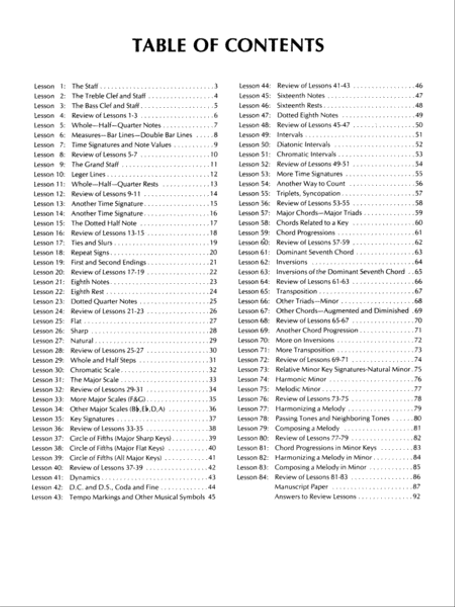 Practical Theory - Complete Classroom Materials scores gallery preview page 4