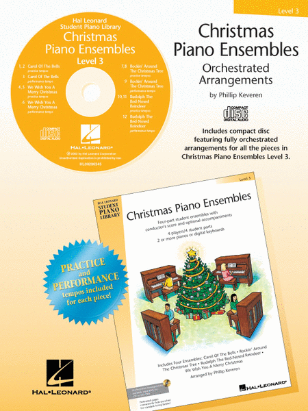 Christmas Piano Ensembles - Level 3 CD