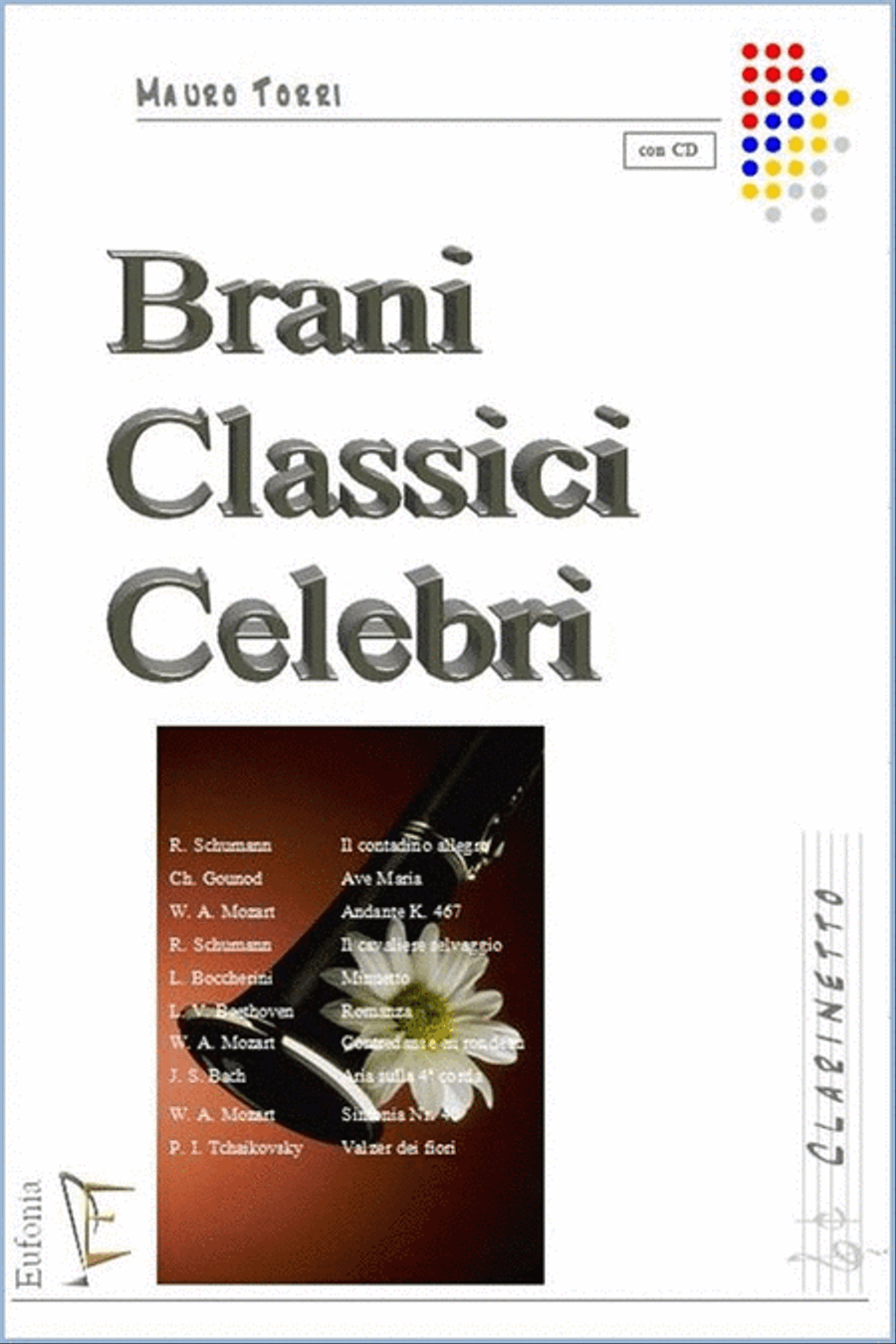 Brani Classici Celebri Per Clarinetto Clarinet Solo scores gallery preview page 1