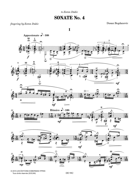 Sonate No. 4