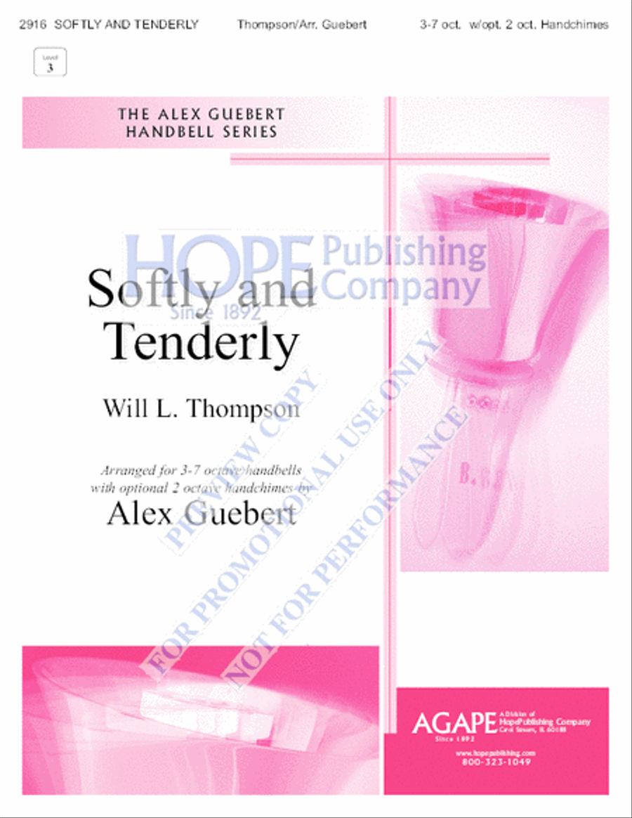 Softly and Tenderly Softly and Tenderly 2-Octaves scores gallery preview page 2