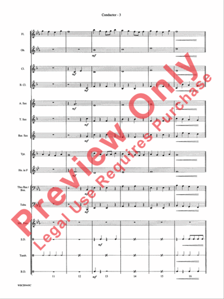 The Lion Sleeps Tonight The Lion Sleeps Tonight Concert Band scores gallery preview page 5