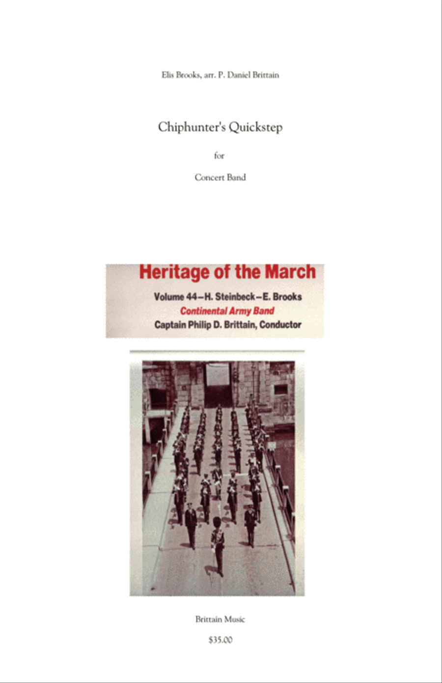 Chiphunters Quickstep - brass band edition