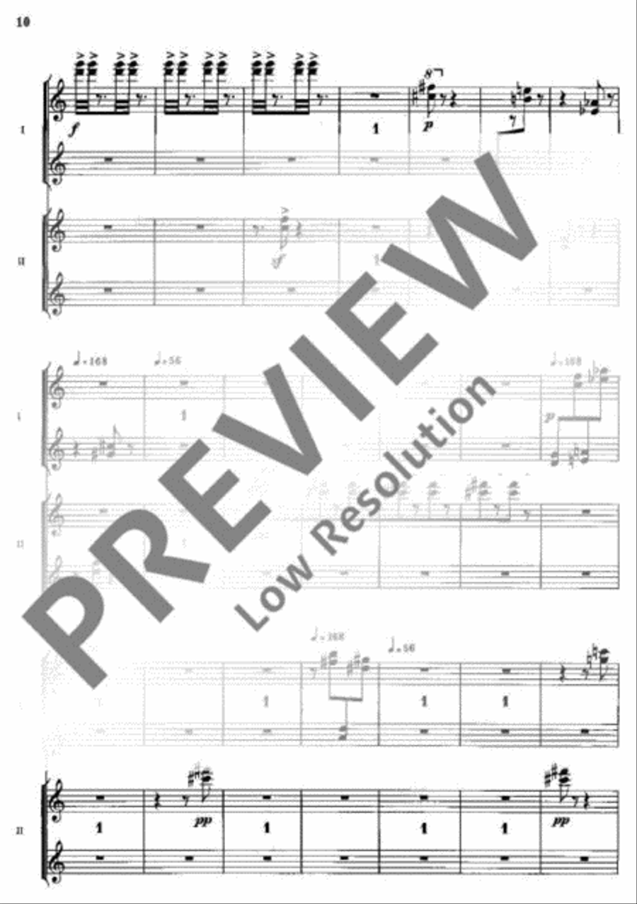 Katalog II Percussion scores gallery preview page 11