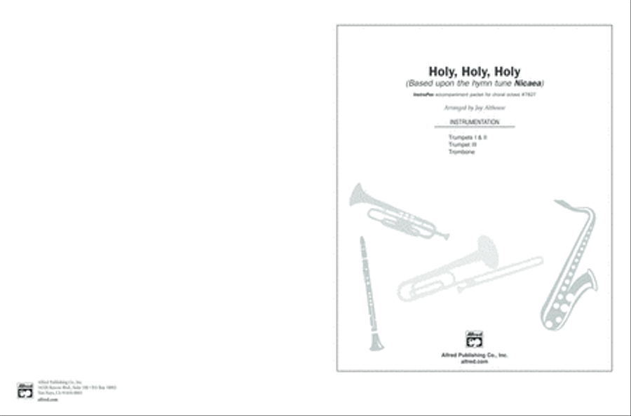 Holy, Holy, Holy Choir scores gallery preview page 1