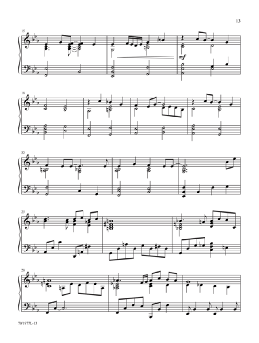 Beautiful Beyond Description Piano Solo scores gallery preview page 9