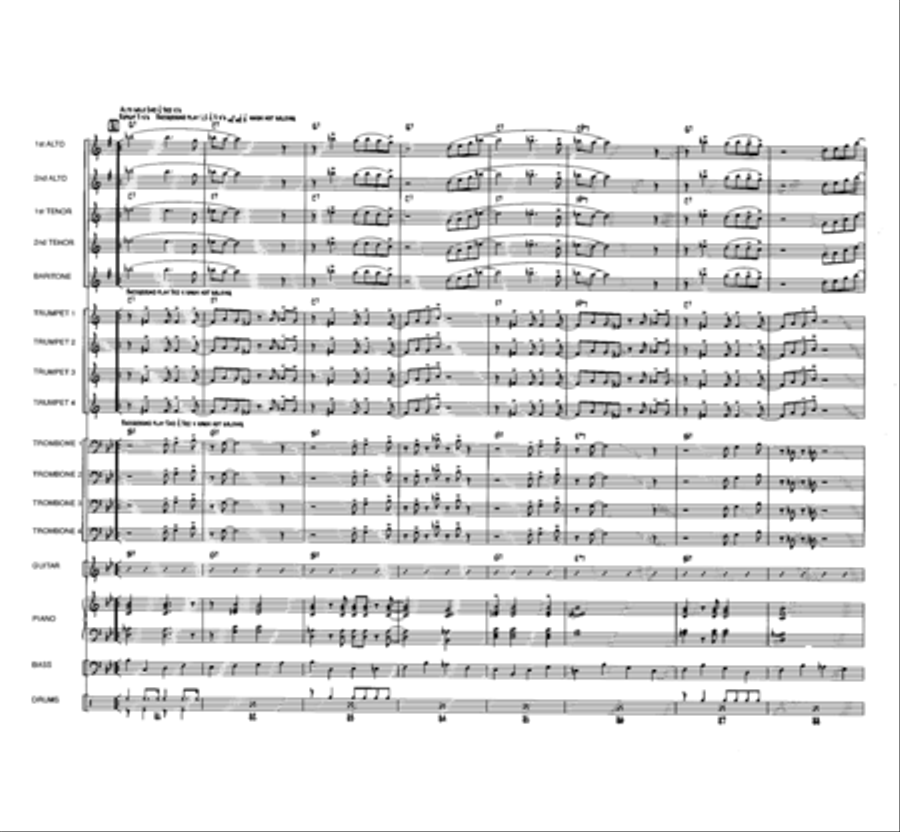 Blue Hue Jazz Ensemble scores gallery preview page 11