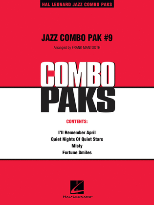 Book cover for Jazz Combo Pak #9