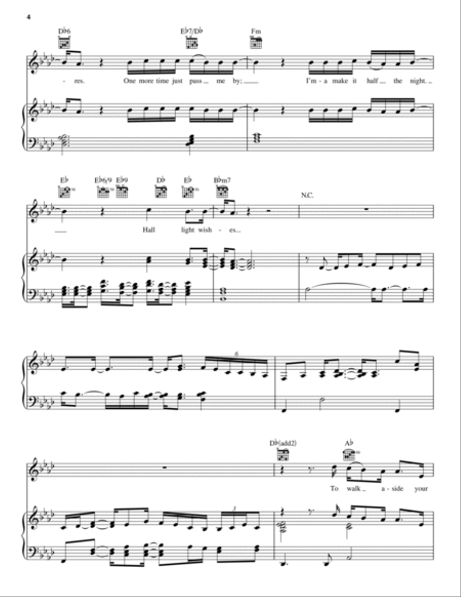 8 (circle) Piano, Vocal, Guitar scores gallery preview page 4
