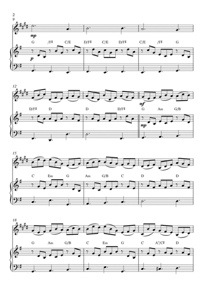 Jesu, Joy of Man's Desiring for Alto Sax and Piano (Arpeggios With Chords) - Score and Parts image number null