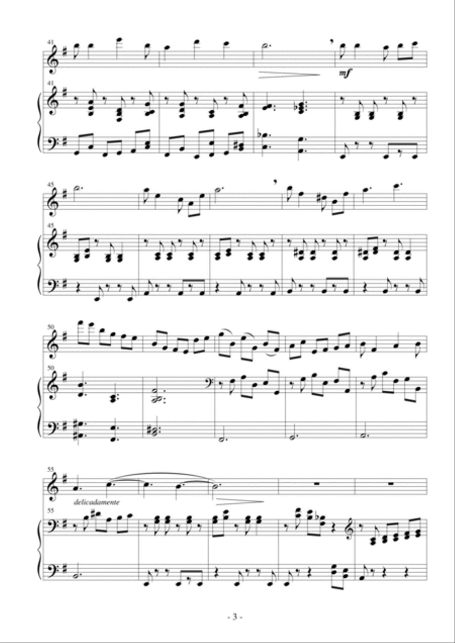 Reflejos de arenas y manantiales Piano scores gallery preview page 4