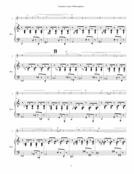 Tractatus Logico-Philosophicus (2022) piano vocal score