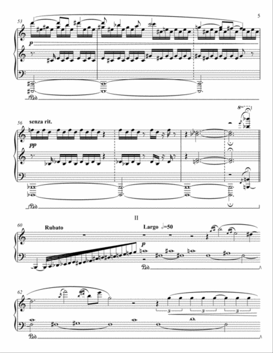 Sonatina for piano Sonatina for piano Piano Solo scores gallery preview page 5