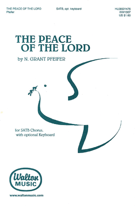 Book cover for The Peace of the Lord (SATB)
