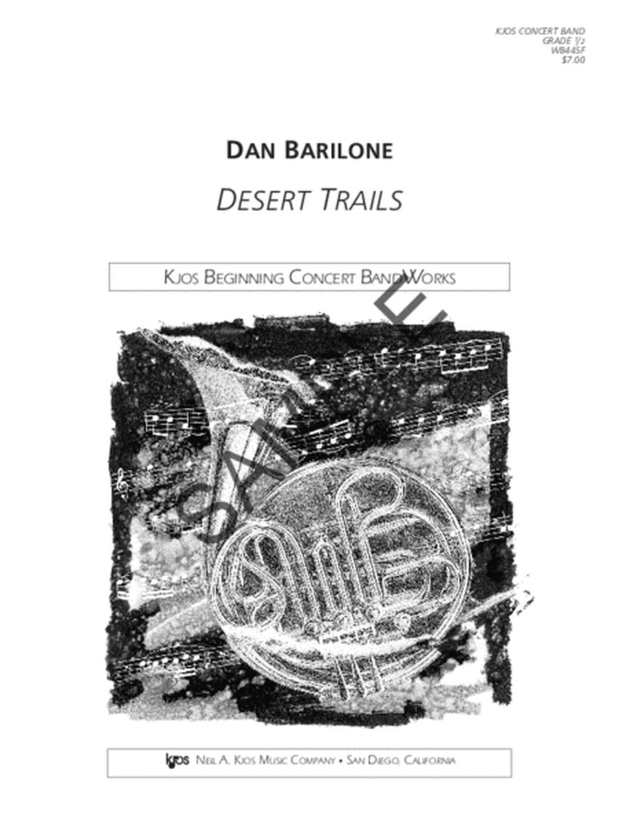 Desert Trails - Score
