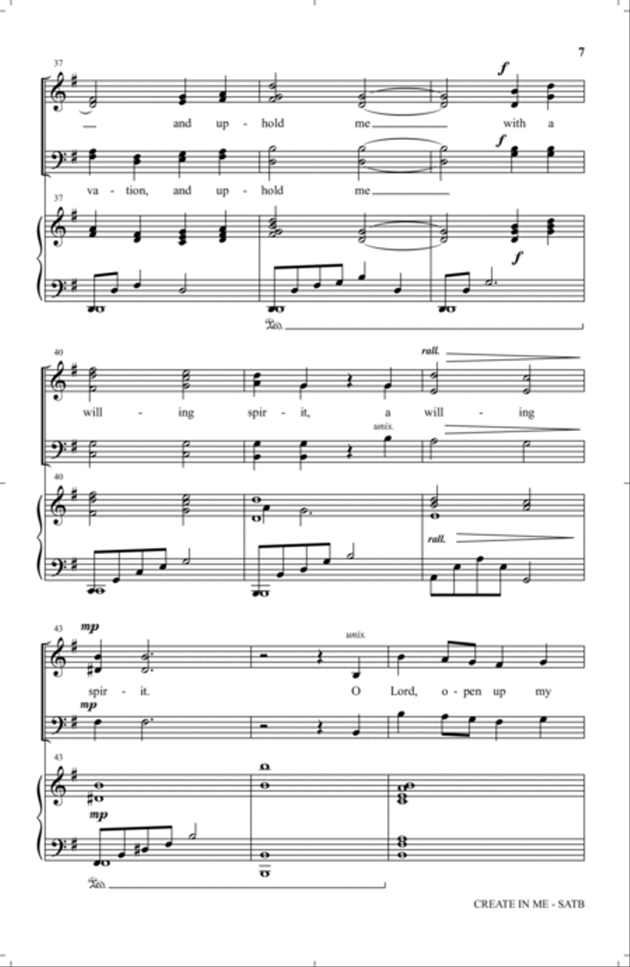 Create In Me 4-Part scores gallery preview page 5