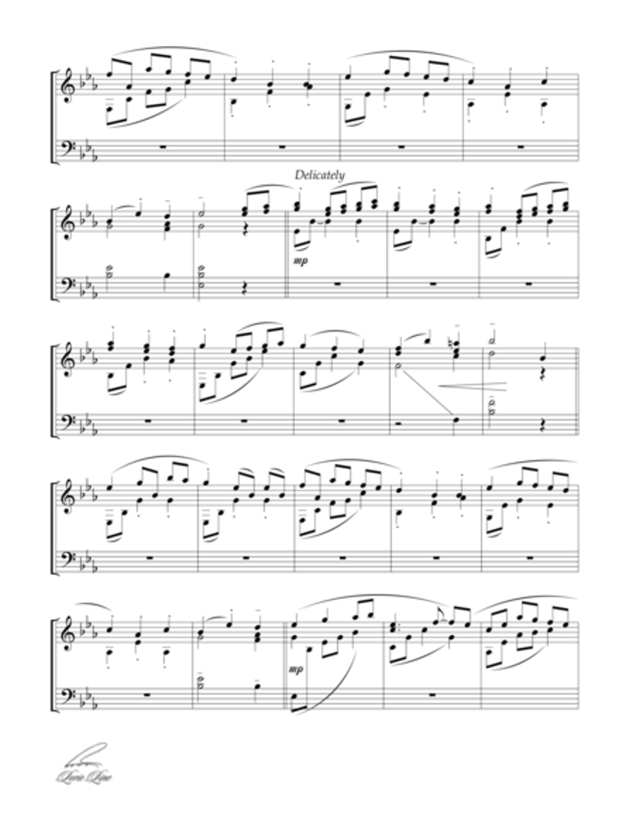 The Ash Grove The Ash Grove Piano Solo scores gallery preview page 3