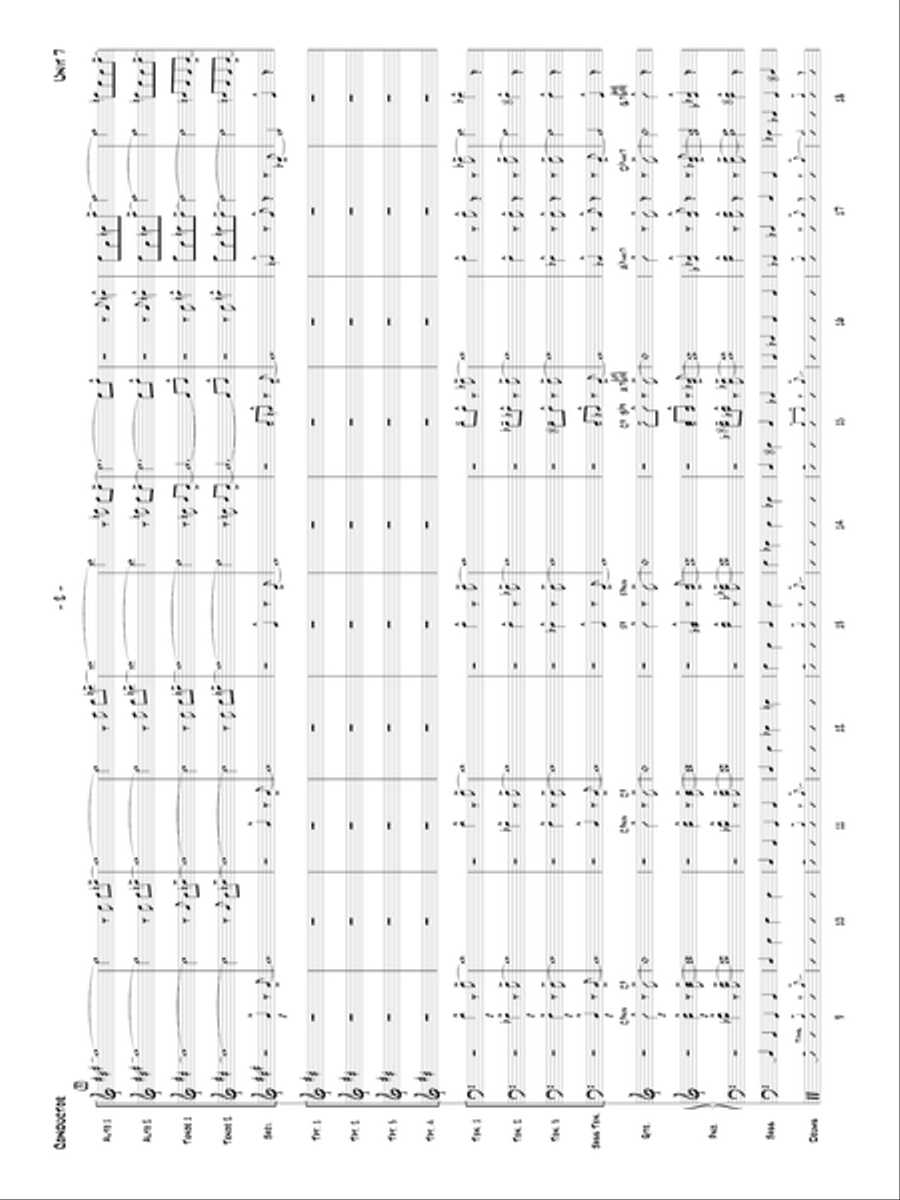Unit 7 Jazz Ensemble scores gallery preview page 3