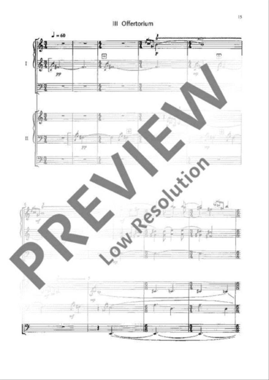 Ad missam Organ scores gallery preview page 12
