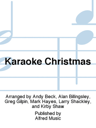 Book cover for Karaoke Christmas