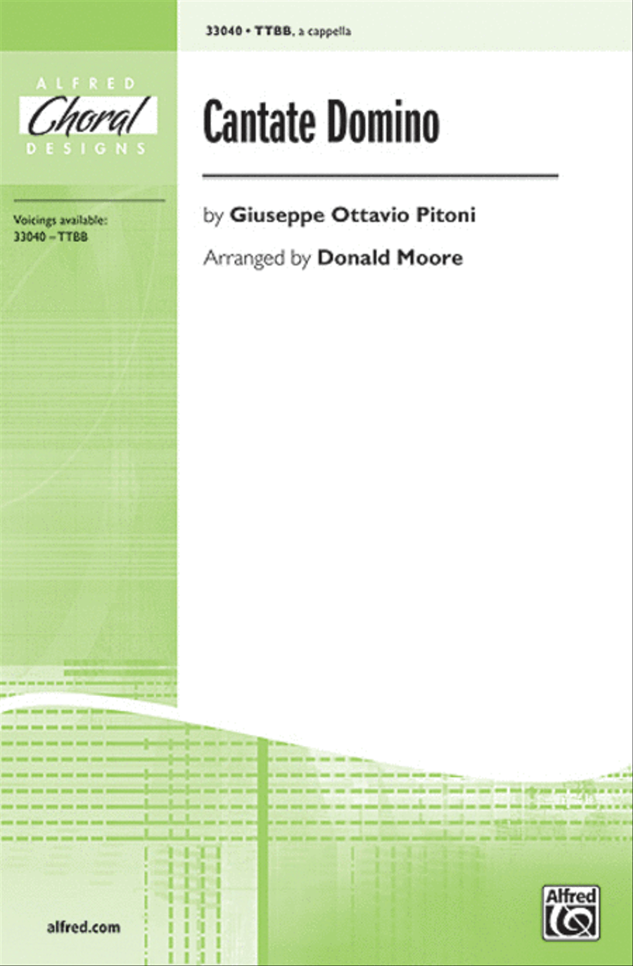 Cantate Domino Cantate Domino Men's Choir scores gallery preview page 1