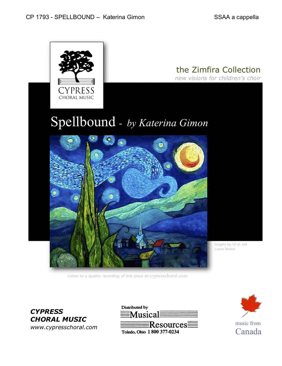Spellbound Spellbound SSAA scores gallery preview page 1
