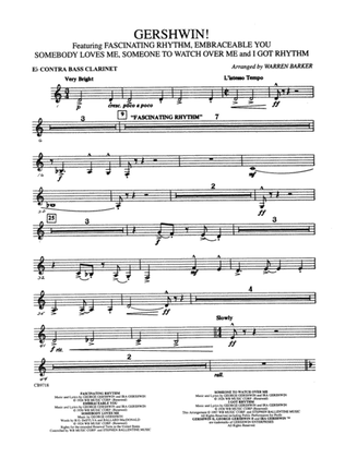 Gershwin! (Medley): E-flat Contrabass Clarinet