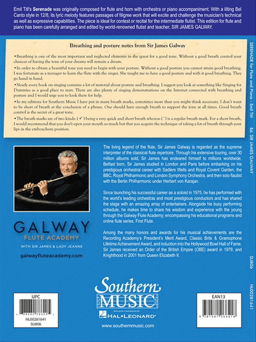 Serenade Flute Solo scores gallery preview page 3
