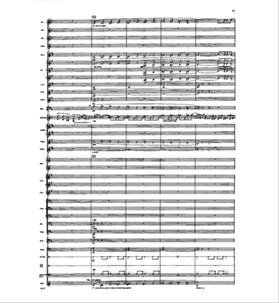 Concertino for Marimba and Winds Concert Band scores gallery preview page 63