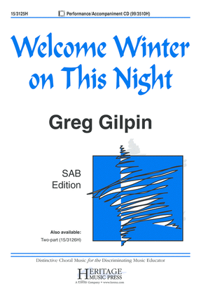 Book cover for Welcome Winter on This Night