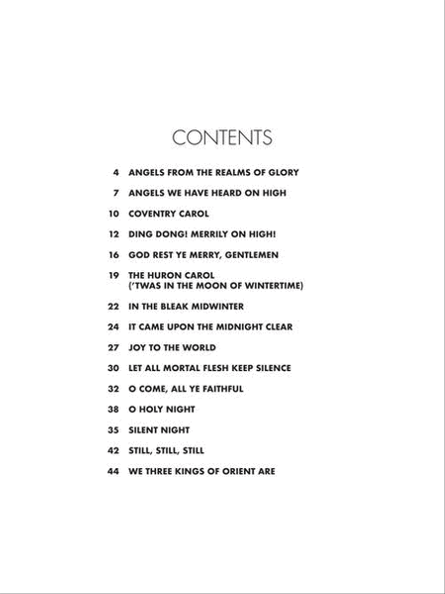 Christmas Carols with a Classical Flair Piano Solo scores gallery preview page 3