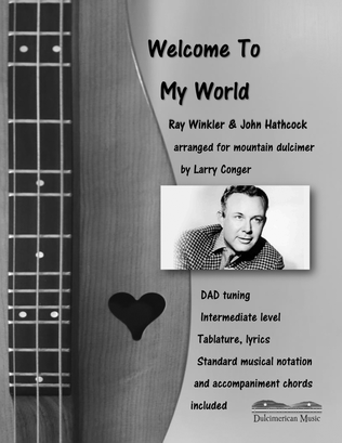 Book cover for Welcome To My World