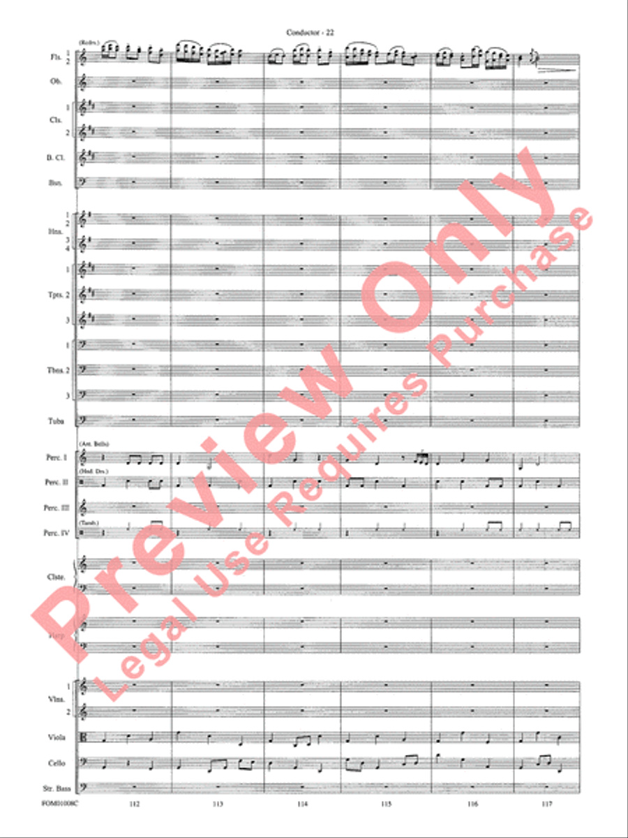 Harry Potter Symphonic Suite Full Orchestra scores gallery preview page 25