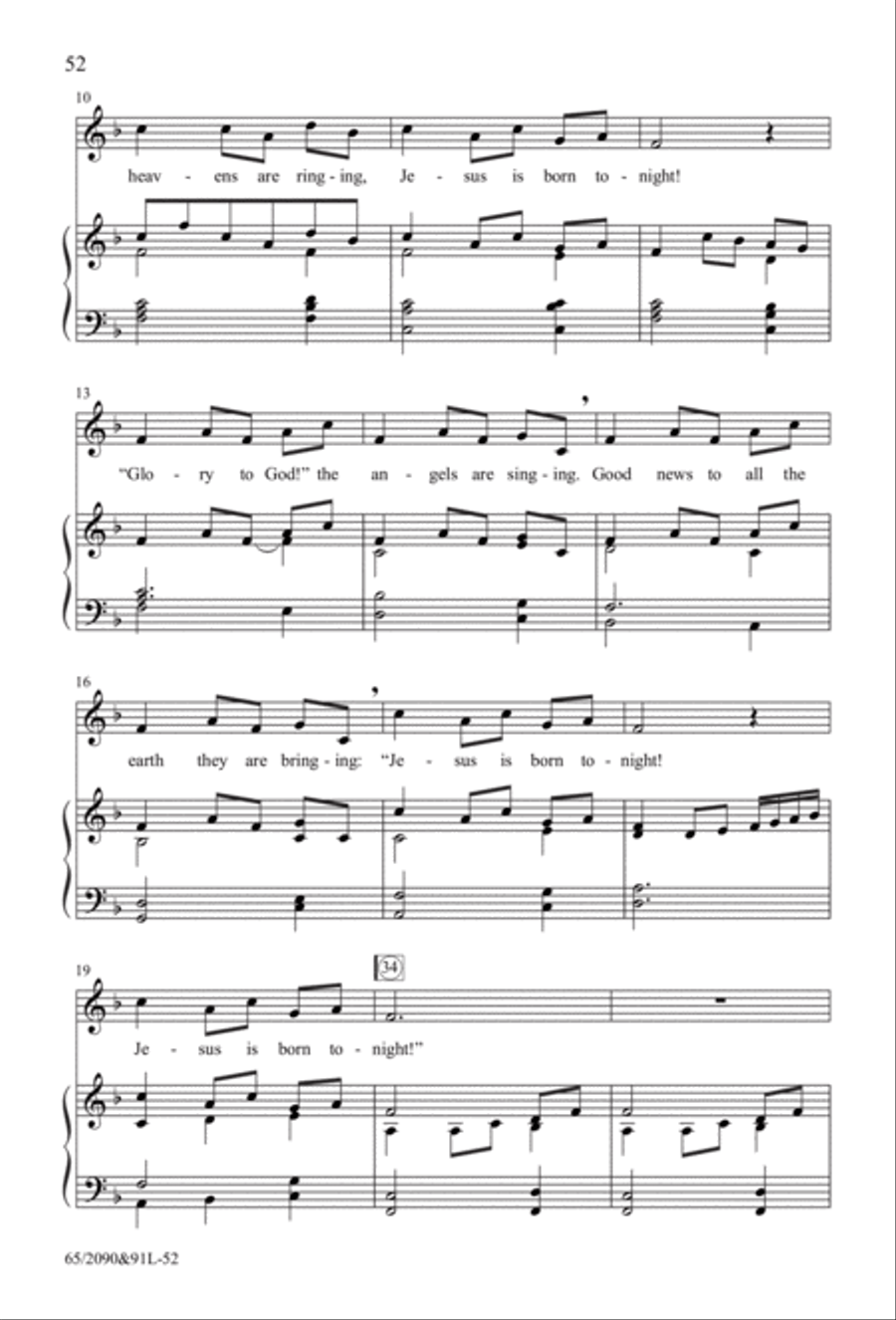 The Glory of Christmas - SATB with Performance CD 4-Part scores gallery preview page 26