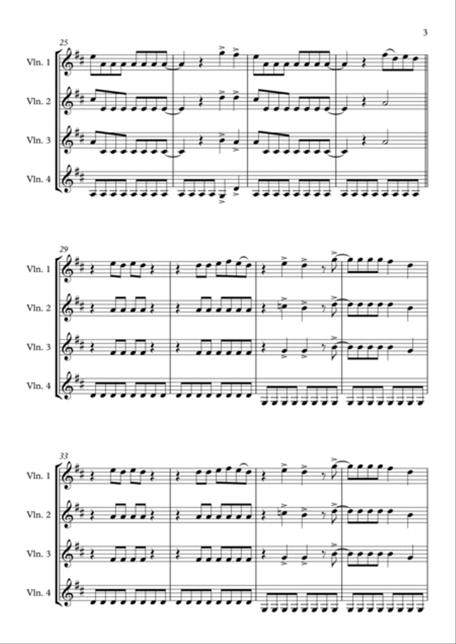 Mamma Mia Small Ensemble scores gallery preview page 3