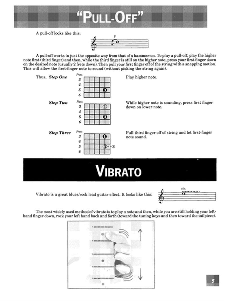 Easiest Rock Guitar Book Electric Guitar scores gallery preview page 11
