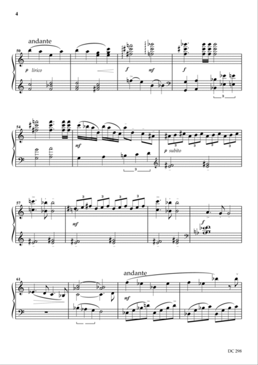 Piano Sonata No.2 Piano Sonata No.2 Piano Solo scores gallery preview page 4