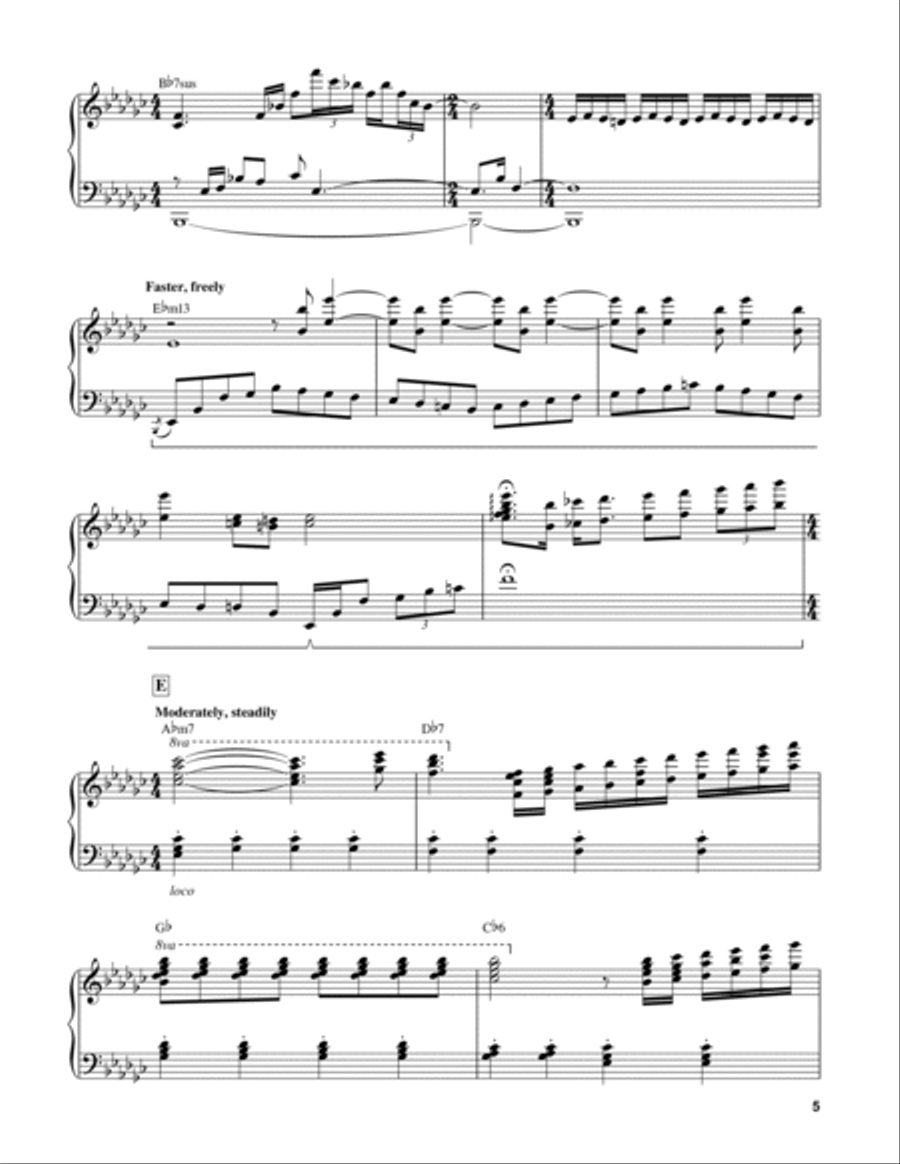 Autumn Leaves Piano scores gallery preview page 5