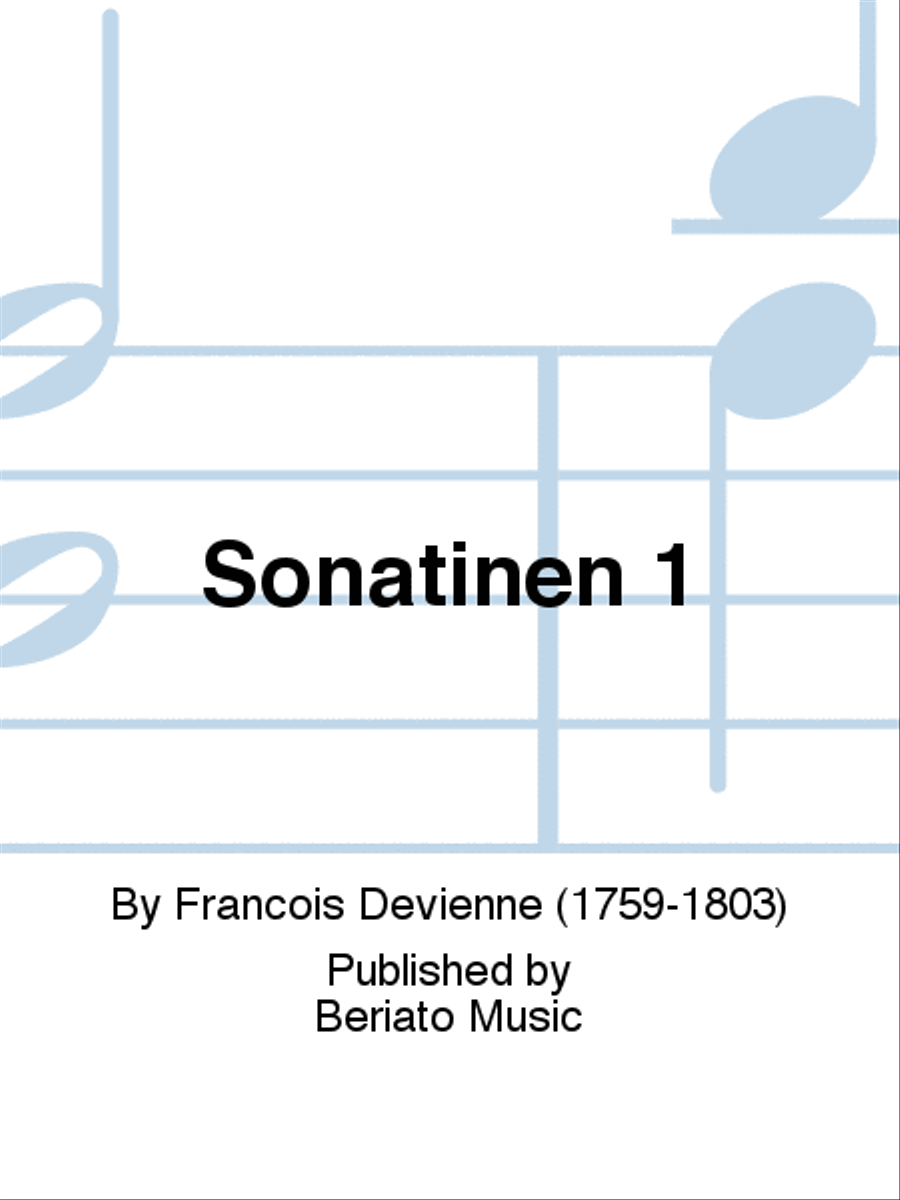 Sonatinen 1 Flute Duet scores gallery preview page 1